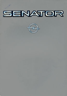 Opel Senator Prospekt 1983
