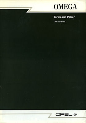 Opel Omega Farben 1987 der Schweiz