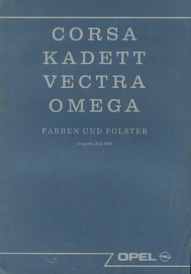 Opel Farben 7.1989