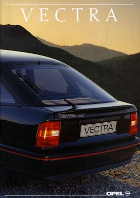 Opel Vectra Prospekt 9.1989