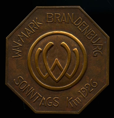 Badge WV Mark Brandenburg 1926?