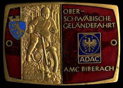 Plakette AMC Biberach 1976