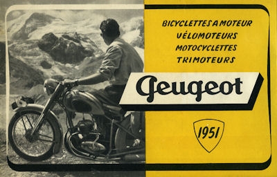 Peugeot program 1951