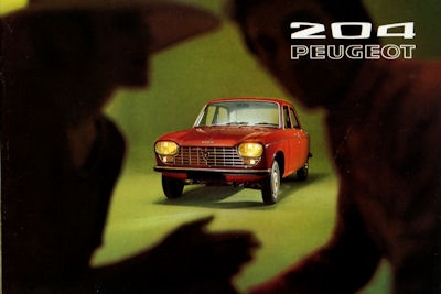 Peugeot 204 brochure 1971