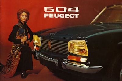 Peugeot 504 brochure 1971