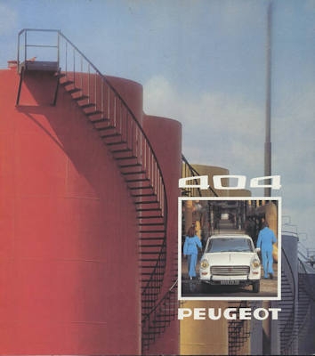 Peugeot 504 brochure 1974