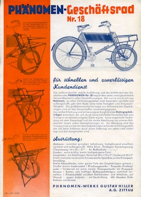 Phänomen Geschäftsrad brochure 2.1939