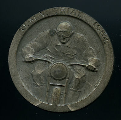 Plakette ÖMV Trail 1954