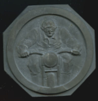 Plakette Moto Cross Hof/Leitha 2.Preis 1956