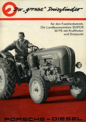 Porsche Diesel Schlepper Super brochure 11.1962