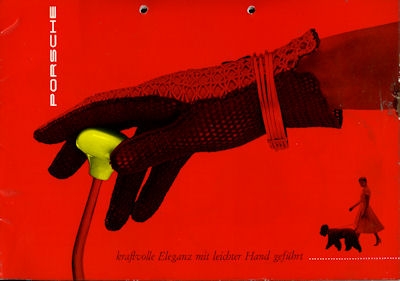 Porsche 356 A Prospekt 9.1957