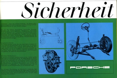 Porsche 911 Prospekt 8.1967