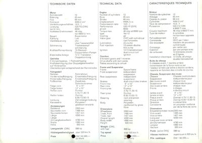 Porsche 917 Prospekt 3.1969