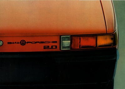 Porsche 914 Prospekt ca. 1970