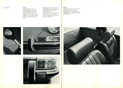 Porsche Zubehör Programm 9.1971