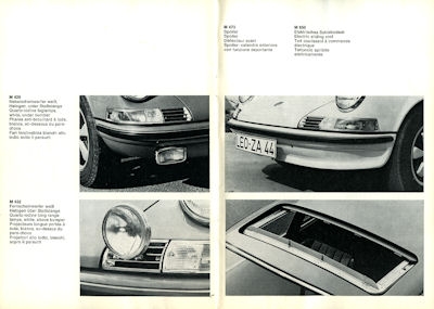 Porsche Zubehör Programm 9.1971