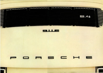 Porsche 911 2,4 Liter Prospekt 1972