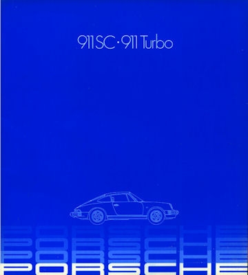 Porsche 911 SC / Turbo Prospekt 1982