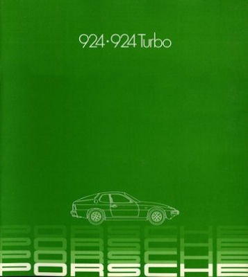 Porsche 924 924 Turbo Prospekt 1982