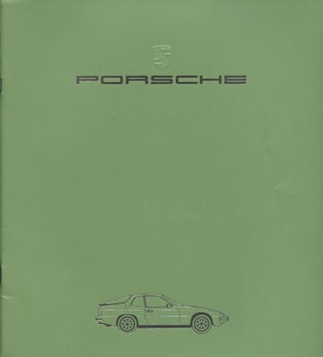 Porsche 924 Prospekt 7.1983