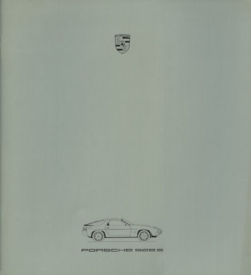 Porsche 928 S Prospekt 7.1985