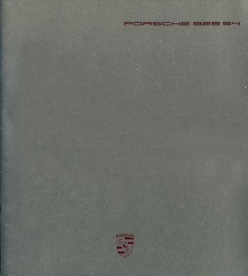 Porsche 928 S4 Prospekt 1988