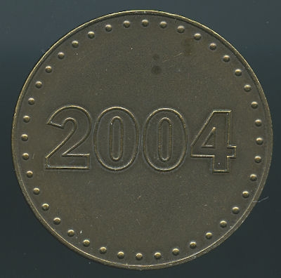 Original Porsche Calendar coin 2004