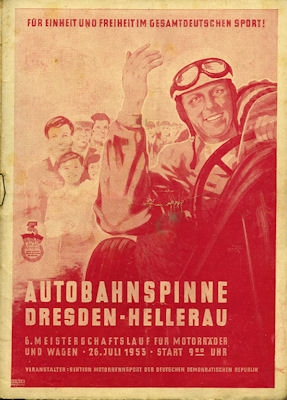 Programm Autobahnspinne Dresden 26.7.1953