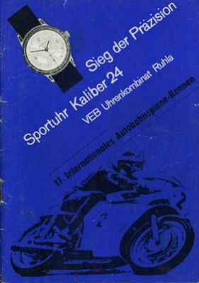 Program Autobahnspinne Dresden 13./14.9.1969