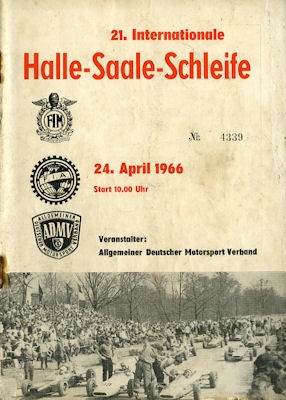 Program Halle-Saale-Schleife 24.4.1966