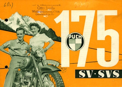 Puch 175 SV SGS brochure 1954