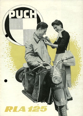 Puch RLA 125 brochure 9.1955