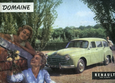 Renault Domaine brochure 1956