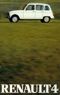 Renault 4 brochure ca. 1980