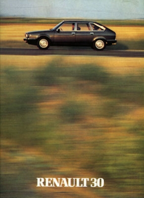 Renault 30 brochure ca. 1980