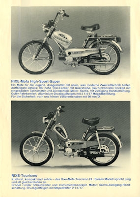 Rixe Programm ca. 1982