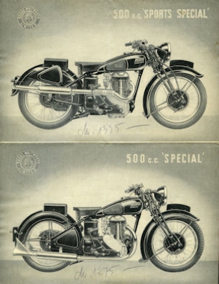 Rudge program 1930s