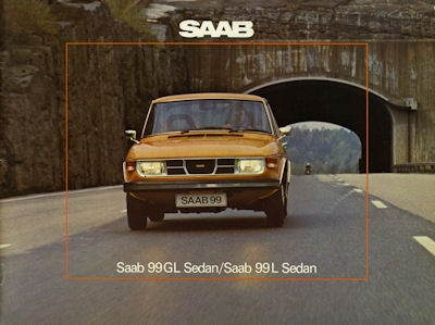 Saab 99 GL L Sedan Prospekt 1975
