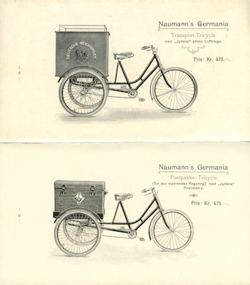 Seidel & Naumann bicycle program 1902