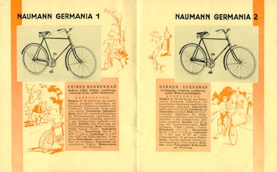 Seidel & Naumann Fahrrad Programm 1930