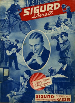 Sigurd program bicycle 1930