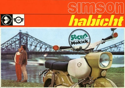 Simson Habicht Prospekt 1972