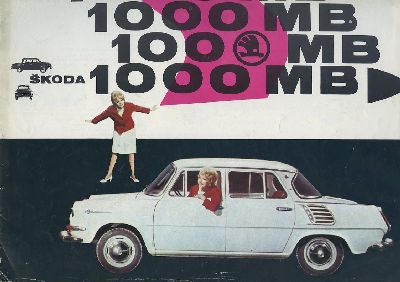 Skoda 1000 MB brochure 1964