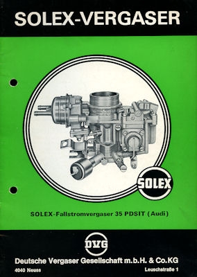 Solex Vergaser Type 35 PDSIT 3.1972