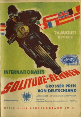 Program Solitude 26.8.1951