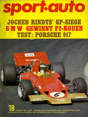 Sport Auto 1970 No. 8