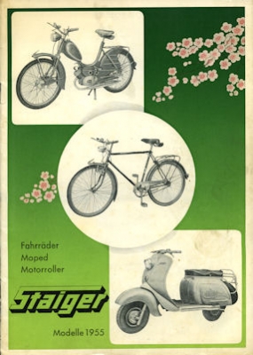 Staiger bicycle catalog 1955