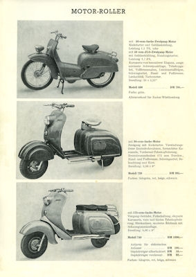 Staiger Fahrrad Katalog 1955