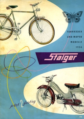 Staiger Programm Fahrräder und Mopeds 1956