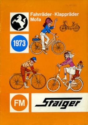 Staiger program Bicycles and mopeds 1973